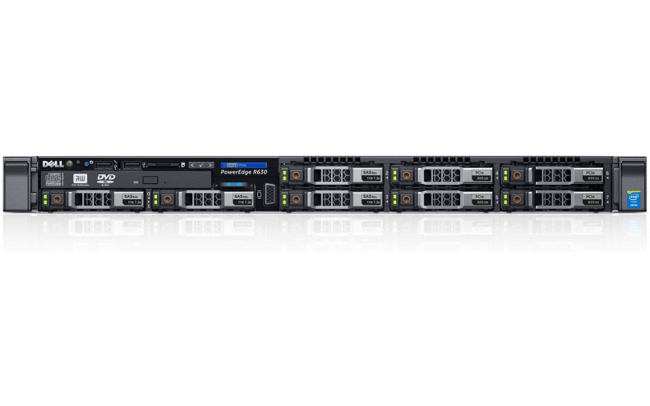 MÁY CHỦ DELL R630 XEON 2 x E5 2620V3 RAM 32G RAID H330 MINI